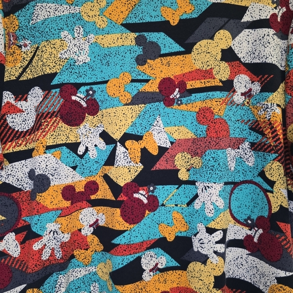 LuLaRoe Disney Mickey Mouse Top Size Large Multi Colored - Picture 5 of 10